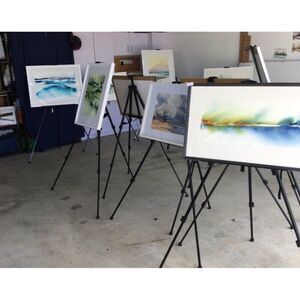Portable Field Adjustable Easel With Carry Bag